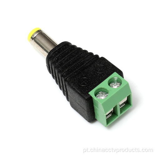 Conector de plugue de alimentação pesado do sexo masculino de cctv